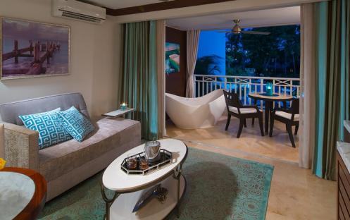 Sandals Barbados-Crystal Lagoon One Bedroom Butler Honeymoon Suite with Balcony Tranquility Soaking Tub 1_13626